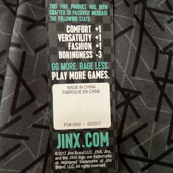 Jinx Nerd Leggings Size Small - Picture 6 of 8